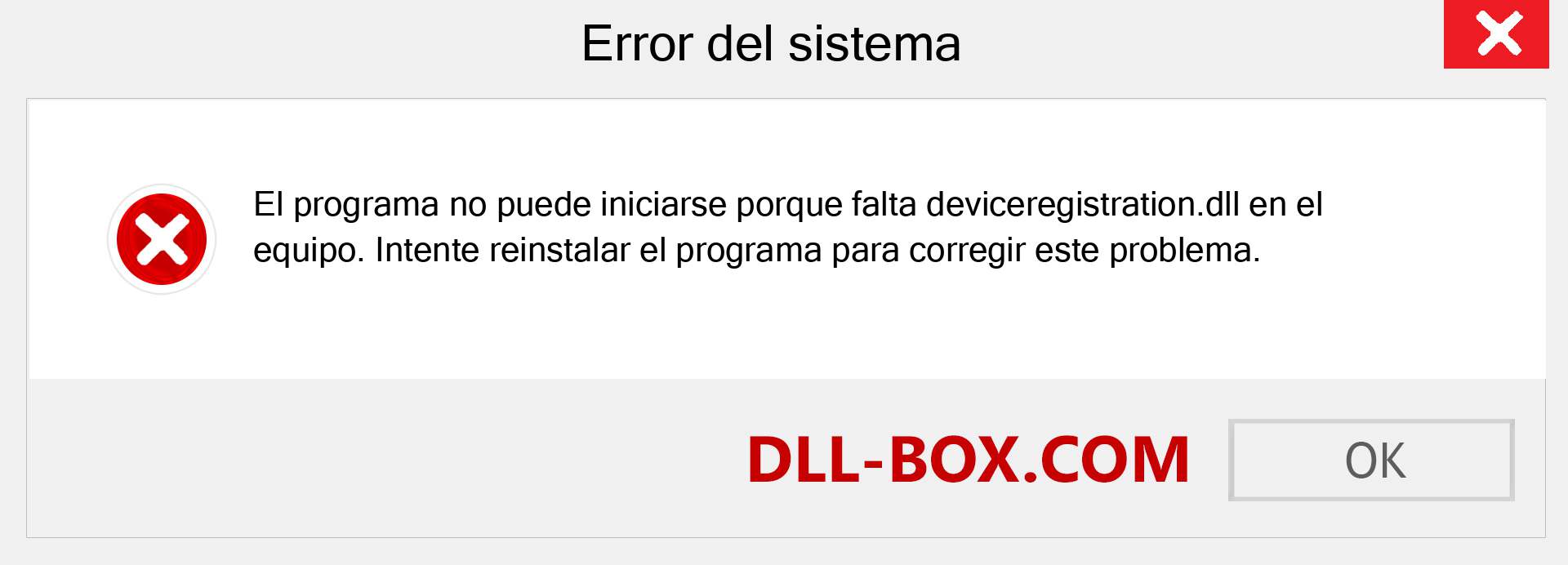 ¿Falta el archivo deviceregistration.dll ?. Descargar para Windows 7, 8, 10 - Corregir deviceregistration dll Missing Error en Windows, fotos, imágenes